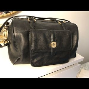 Tory Burch Black Purse with Shoulder Strap